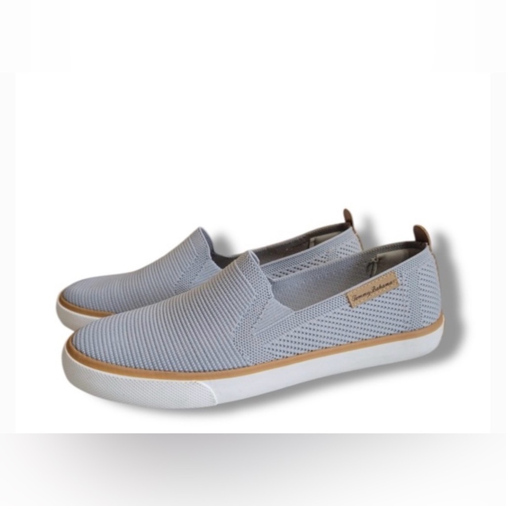 Tommy Bahamas Light Blue Loafers Summer Wear Comfy Size 7.5 Like New